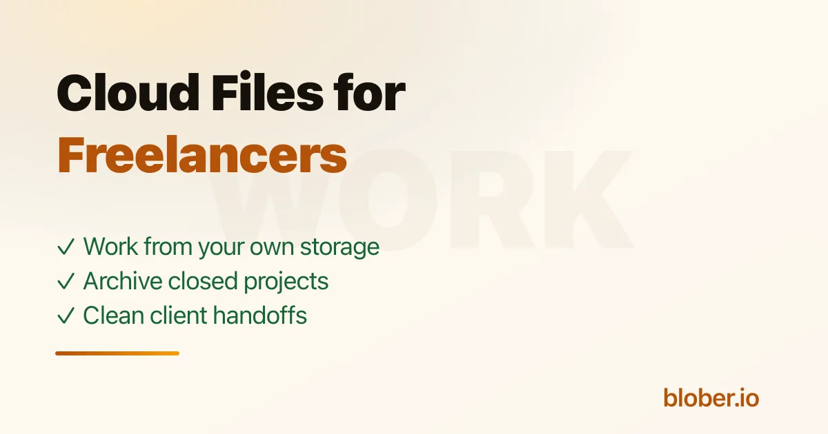 How freelancers keep client files organized across multiple clouds