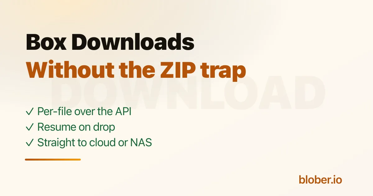 Download all Box files without the zip and timeout trap
